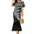 Personalised New Zealand Rugby Mermaid Dress World Cup 2023 Silver Fern Champions LT7 Women Black - Polynesian Pride