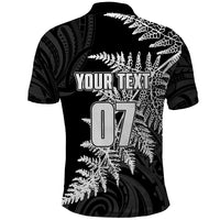 Personalised New Zealand Rugby Polo Shirt World Cup 2023 Silver Fern Champions LT7 - Polynesian Pride