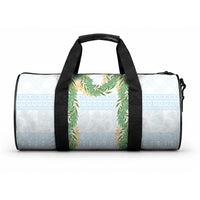 Hawai'i Paniolo Maile Twisted Lei Duffle Bag Winter White