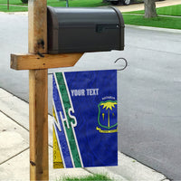 Personalised Fiji Natabua High School Garden Flag Kaviti Tapa Mix Colors Proud NHS LT7 - Polynesian Pride