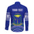 Personalised Fiji Natabua High School Long Sleeve Button Shirt Kaviti Tapa Mix Colors Proud NHS LT7 - Polynesian Pride
