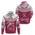 Personalised Fiji Adi Cakobau School Hoodie ACS Old Girls Lotus Mix Masi LT7 - Polynesian Pride