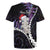 New Zealand Personalised Rugby Jersey Meri Kirihimete Kowhaiwhai Mix Paua Shell - Amethys