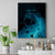 Polynesian Shark Canvas Wall Art Under The Waves LT7 Dark Blue - Polynesian Pride