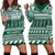 Hawaii Rainbow Warriors Christmas Hoodie Dress Kakau Motifs LT7 - Polynesian Pride