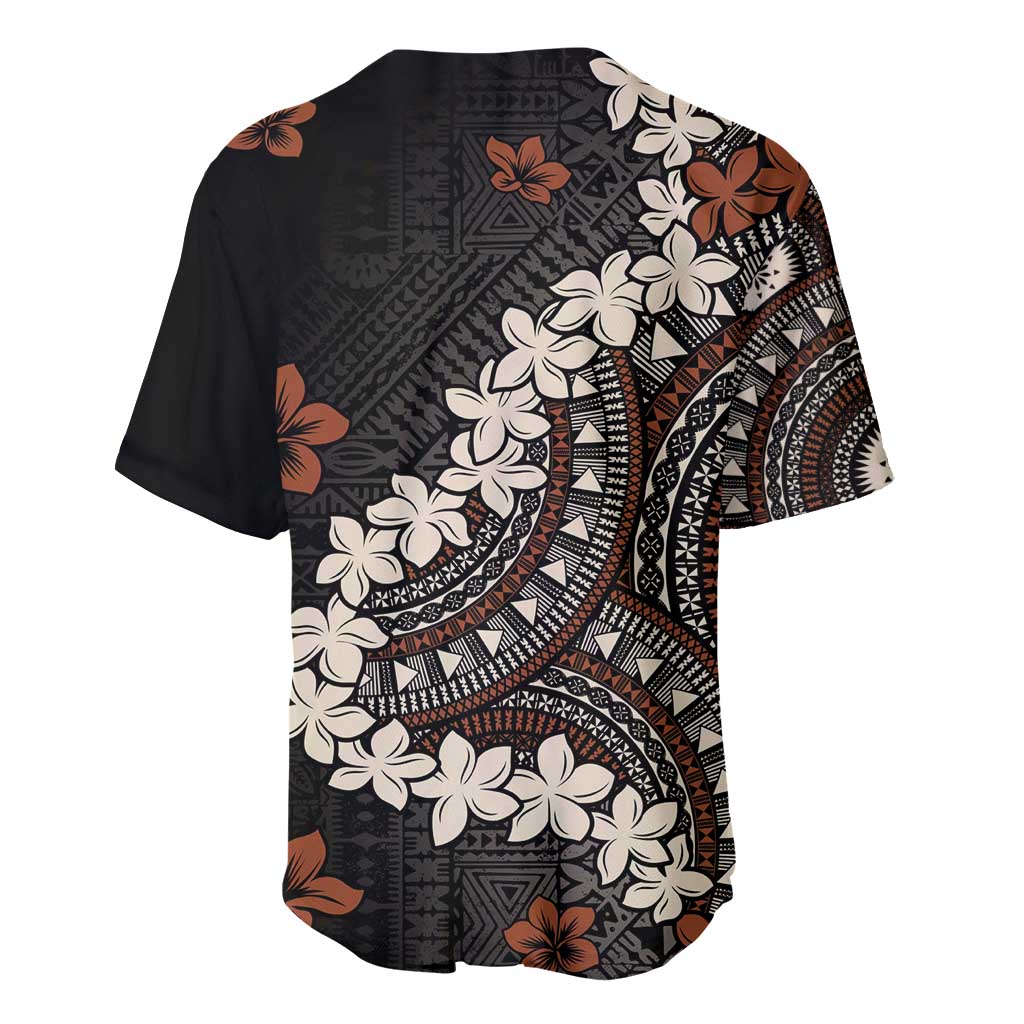 Bula Fiji Women's Day Baseball Jersey Classic Masi Tapa