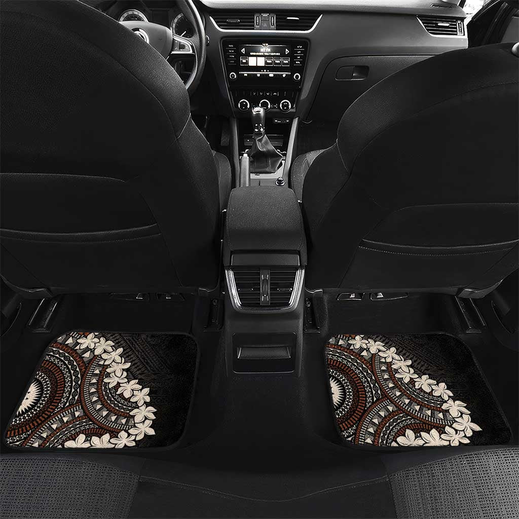 Bula Fiji Women's Day Car Mats Classic Masi Tapa