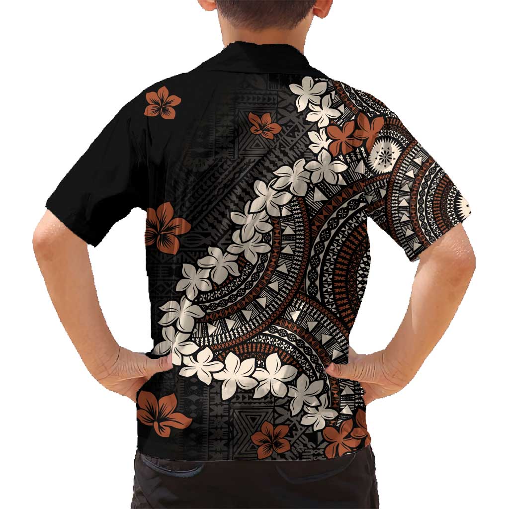 Bula Fiji Women's Day Family Matching Summer Maxi Dress and Hawaiian Shirt Classic Masi Tapa