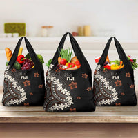 Bula Fiji Women's Day Grocery Bag Classic Masi Tapa