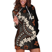 Bula Fiji Women's Day Hoodie Dress Classic Masi Tapa