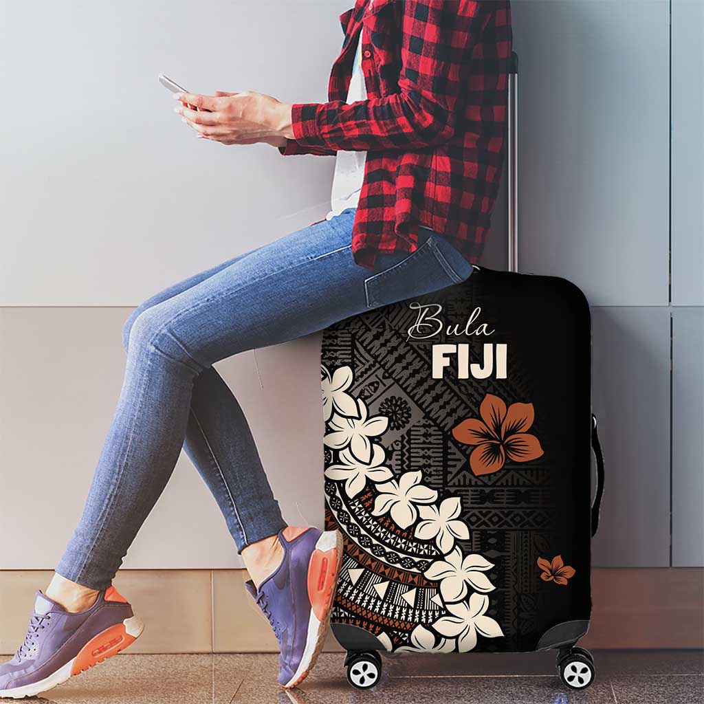 Bula Fiji Women's Day Luggage Cover Classic Masi Tapa