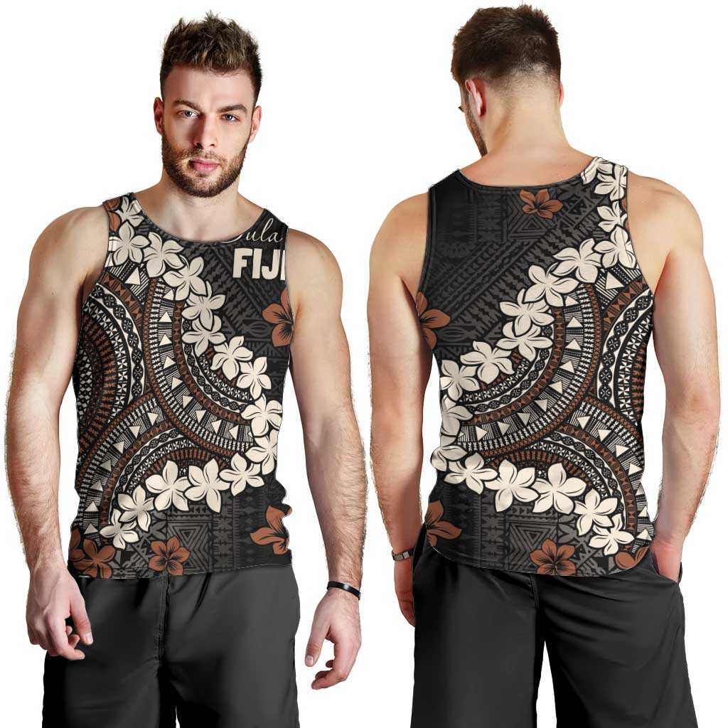 Bula Fiji Women's Day Men Tank Top Classic Masi Tapa