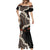 Bula Fiji Women's Day Mermaid Dress Classic Masi Tapa