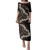 Bula Fiji Women's Day Puletasi Classic Masi Tapa