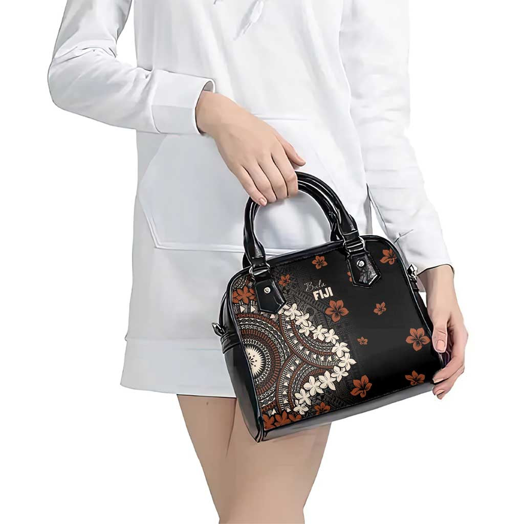 Bula Fiji Women's Day Shoulder Handbag Classic Masi Tapa