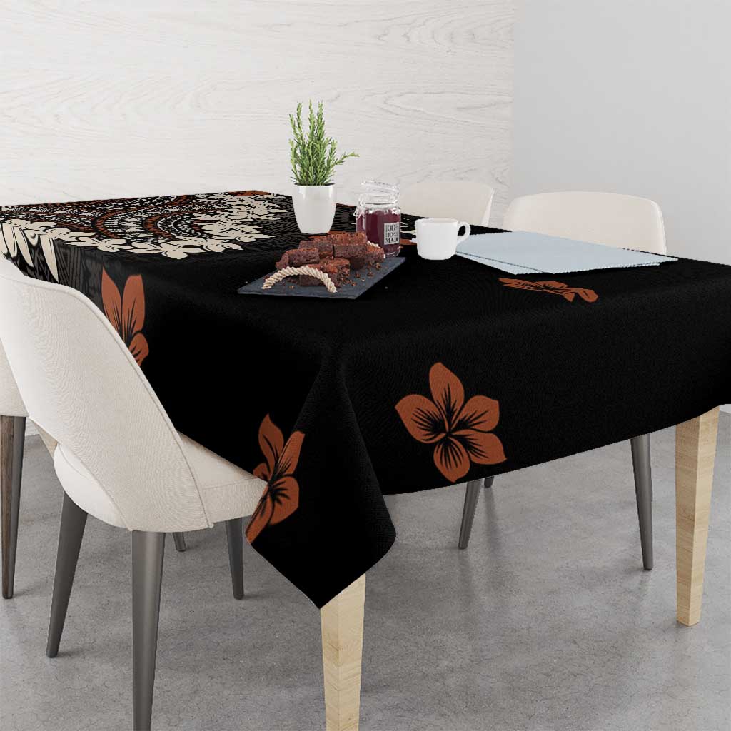 Bula Fiji Women's Day Tablecloth Classic Masi Tapa
