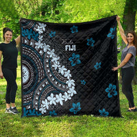 Bula Fiji Women's Day Quilt Indigo Masi Tapa