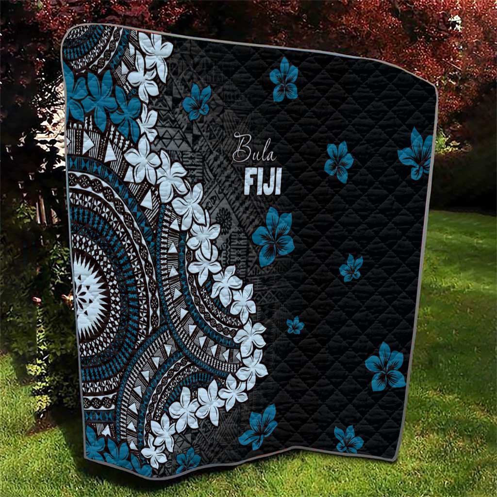 Bula Fiji Women's Day Quilt Indigo Masi Tapa