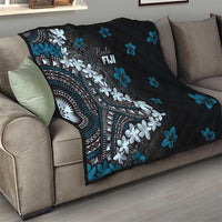 Bula Fiji Women's Day Quilt Indigo Masi Tapa