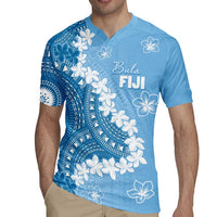 Bula Fiji Women's Day Rugby Jersey Turquoise Masi Tapa