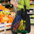 New Caledonia Kanaky Grocery Bag Stylized Fleche Faitiere With Kagu Bird