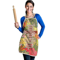 Mahalo Hawaii - Ka Pule a ka Haku Apron Tropical Flowers LT7 - Polynesian Pride