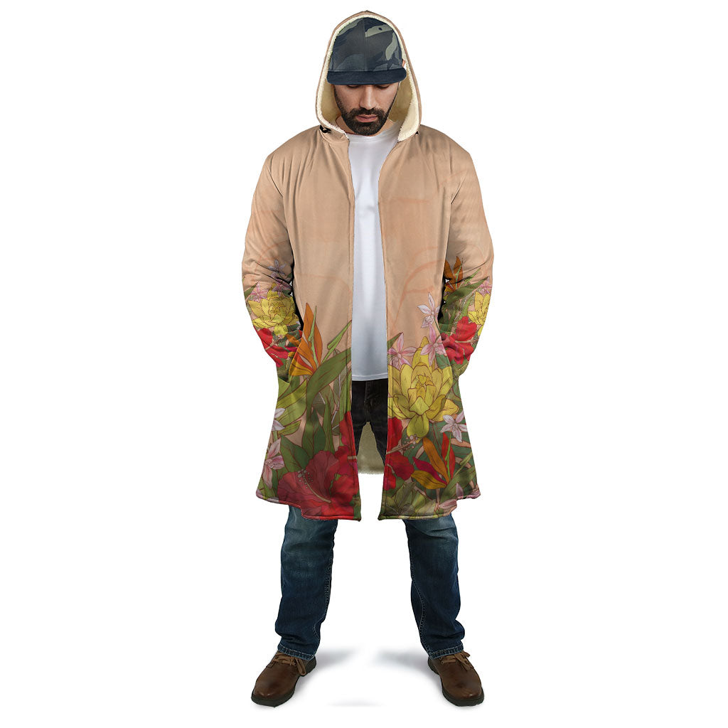 Mahalo Hawaii - Ka Pule a ka Haku Cloak Tropical Flowers LT7 - Polynesian Pride
