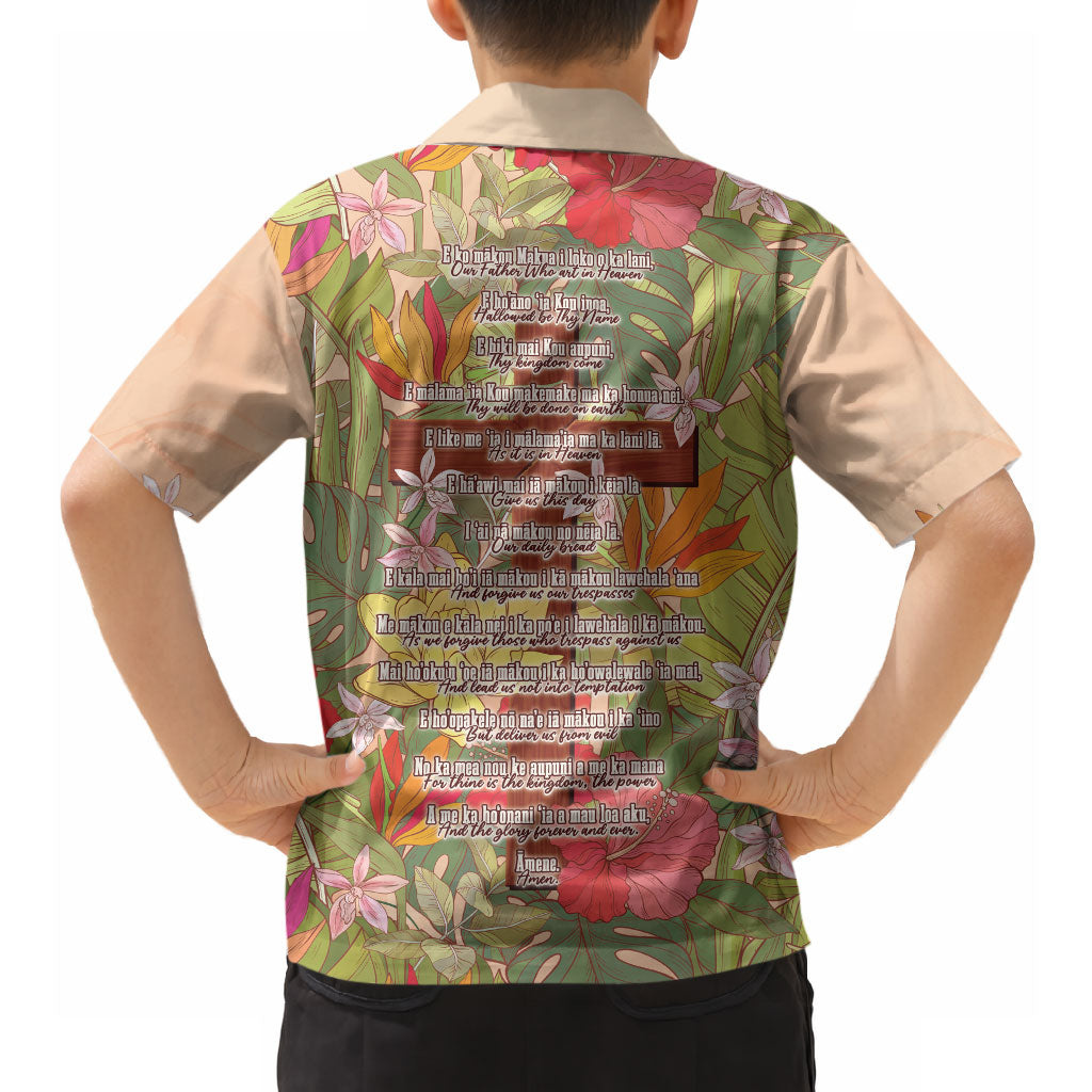 Mahalo Hawaii - Ka Pule a ka Haku Hawaiian Shirt Tropical Flowers LT7 - Polynesian Pride