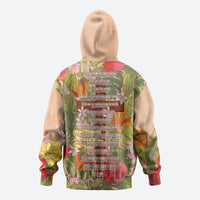Mahalo Hawaii - Ka Pule a ka Haku Hoodie Tropical Flowers LT7 - Polynesian Pride