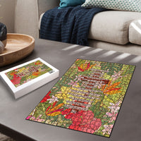 Mahalo Hawaii - Ka Pule a ka Haku Puzzle Tropical Flowers LT7 - Polynesian Pride