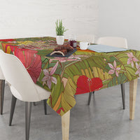 Mahalo Hawaii - Ka Pule a ka Haku Tablecloth Tropical Flowers LT7 - Polynesian Pride