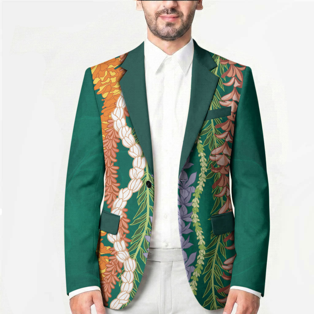 Mahalo Hawaii - Ka Pule a ka Haku Blazer Mixed Lei LT7 - Polynesian Pride