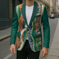 Mahalo Hawaii - Ka Pule a ka Haku Blazer Mixed Lei LT7 - Polynesian Pride