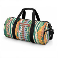 Mahalo Hawaii - ⁠Ka Pule a ka Haku Duffle Bag Mixed Lei