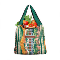 Mahalo Hawaii - Ka Pule a ka Haku Grocery Bag Mixed Lei LT7 1-pack One Size Sage Green - Polynesian Pride