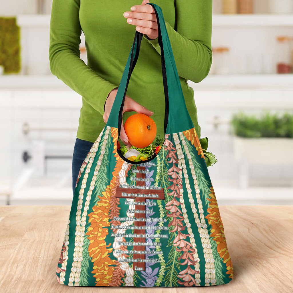 Mahalo Hawaii - Ka Pule a ka Haku Grocery Bag Mixed Lei LT7 - Polynesian Pride