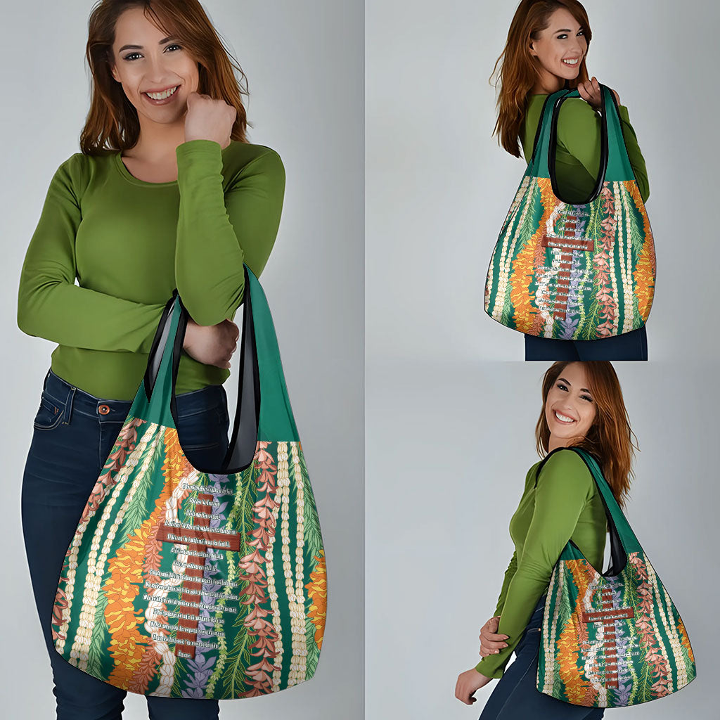Mahalo Hawaii - Ka Pule a ka Haku Grocery Bag Mixed Lei LT7 - Polynesian Pride