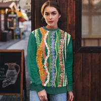 Mahalo Hawaii - ⁠Ka Pule a ka Haku Ugly Christmas Sweater Mixed Lei