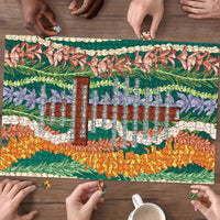 Mahalo Hawaii - Ka Pule a ka Haku Puzzle Mixed Lei LT7 - Polynesian Pride