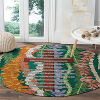 Mahalo Hawaii - Ka Pule a ka Haku Round Carpet Mixed Lei LT7 - Polynesian Pride
