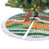 Mahalo Hawaii - ⁠Ka Pule a ka Haku Tree Skirt Mixed Lei