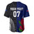 Personalised New Zealand Vs Samoa Rugby Baseball Jersey Go Champions LT7 - Polynesian Pride