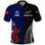 Personalised New Zealand Vs Samoa Rugby Polo Shirt Go Champions LT7