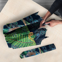 Aotearoa Maori Mangopare Christmas Umbrella Pikawakawa and Tui LT7 - Polynesian Pride