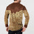 Niue Hiapo Motif Button Sweatshirt Tapa Classic