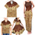 Niue Hiapo Motif Family Matching Tank Maxi Dress and Hawaiian Shirt Tapa Classic