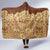 Niue Hiapo Motif Hooded Blanket Tapa Classic