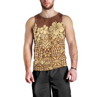 Niue Hiapo Motif Men Tank Top Tapa Classic