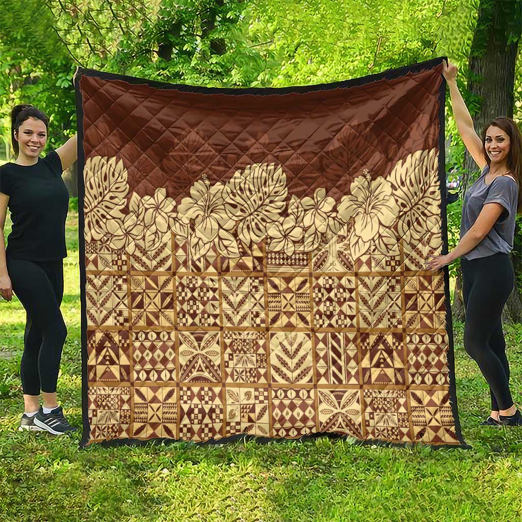 Niue Hiapo Motif Quilt Tapa Classic