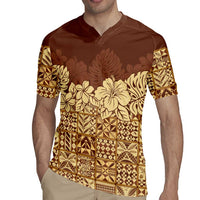 Niue Hiapo Motif Rugby Jersey Tapa Classic